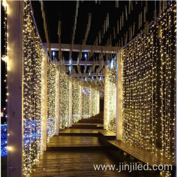 LED Curtain Icicle String Lights